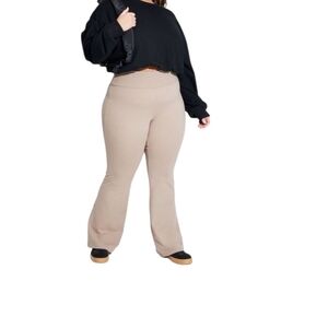 Wild Fable Beige Flare Pants